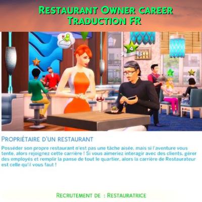 Mod Restaurant owner career par Kiara - Trad FR logo