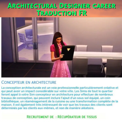 Mod Architectural Designer career par Kiara - Trad FR logo