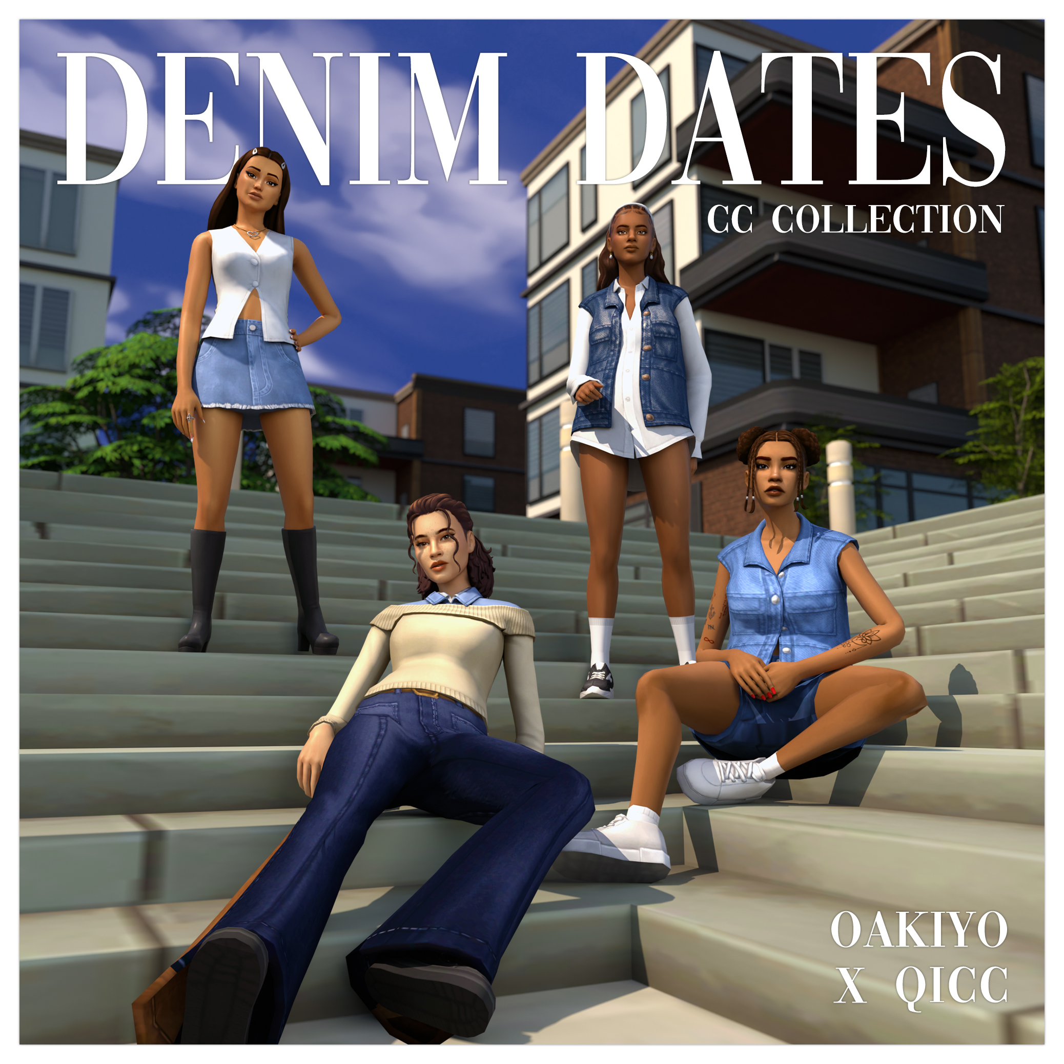 QICC - Denim Dates Collaboration logo