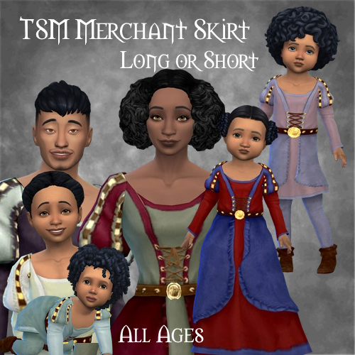 TSM Merchant Skirt - Long or Short, All Ages logo