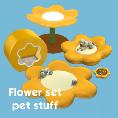 Flower set - pet stuff logo