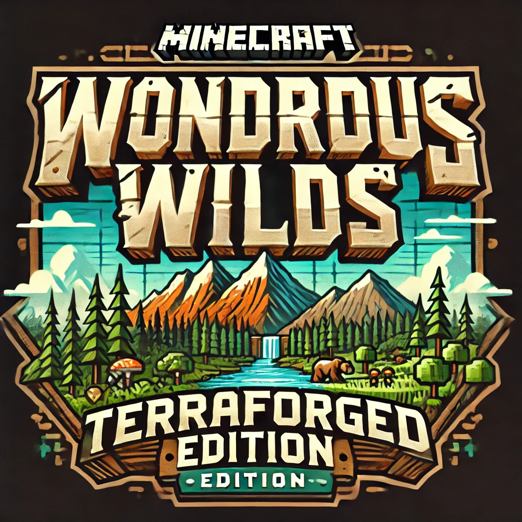 Wondrous Wilds: Terraforged Edition logo