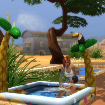 Toddler pool Loading screen / Fond d’écran