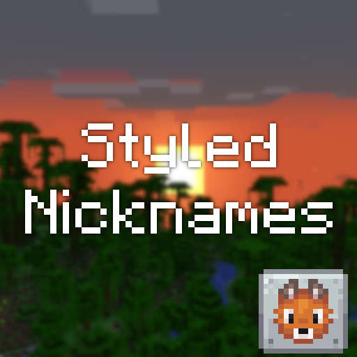 Styled Nicknames [Unofficial NeoForge] logo