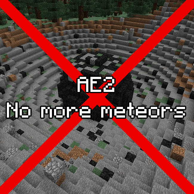 Disable AE2 Meteors | Applied Energistics 2 logo