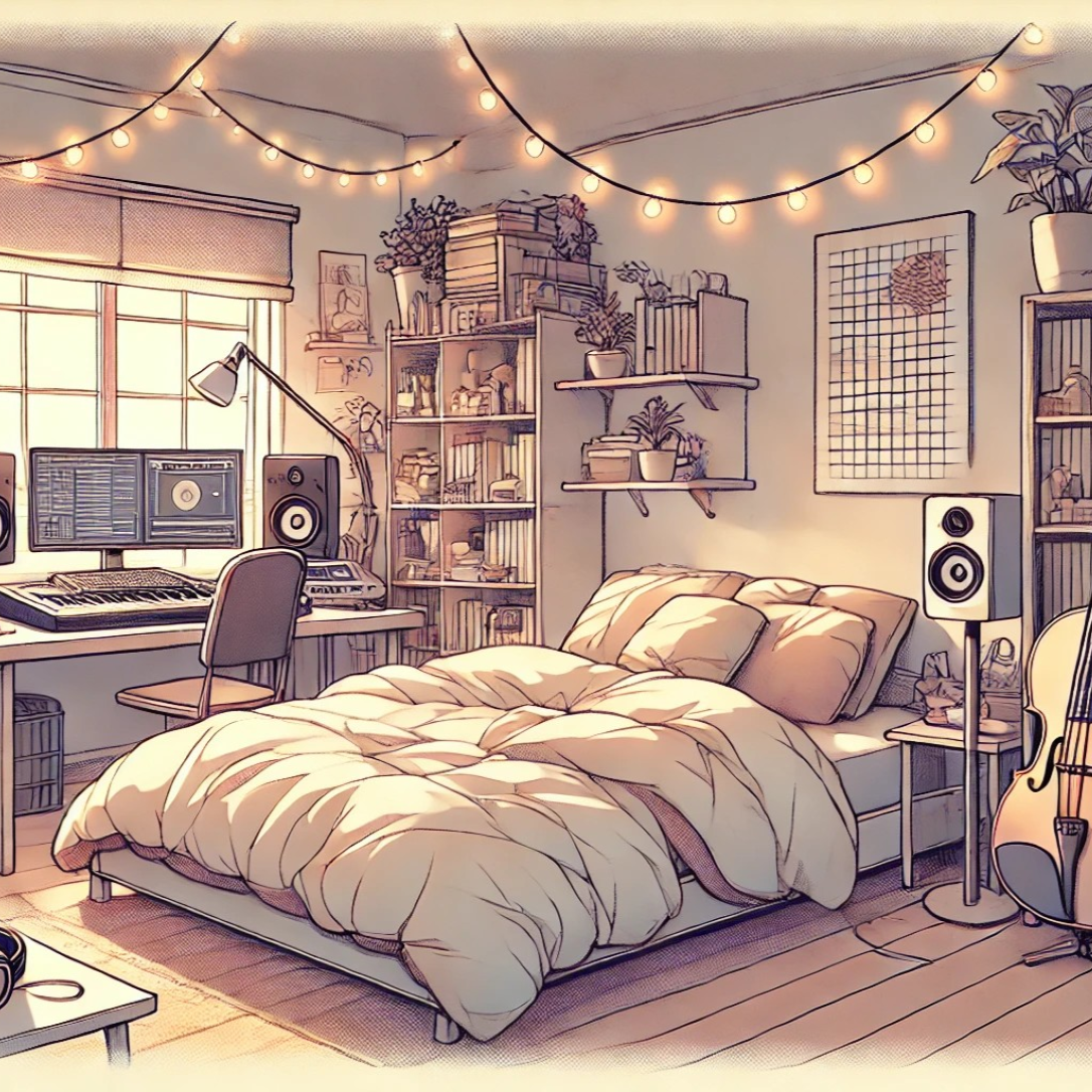 Cozy room Loading screen / Fond d’écran