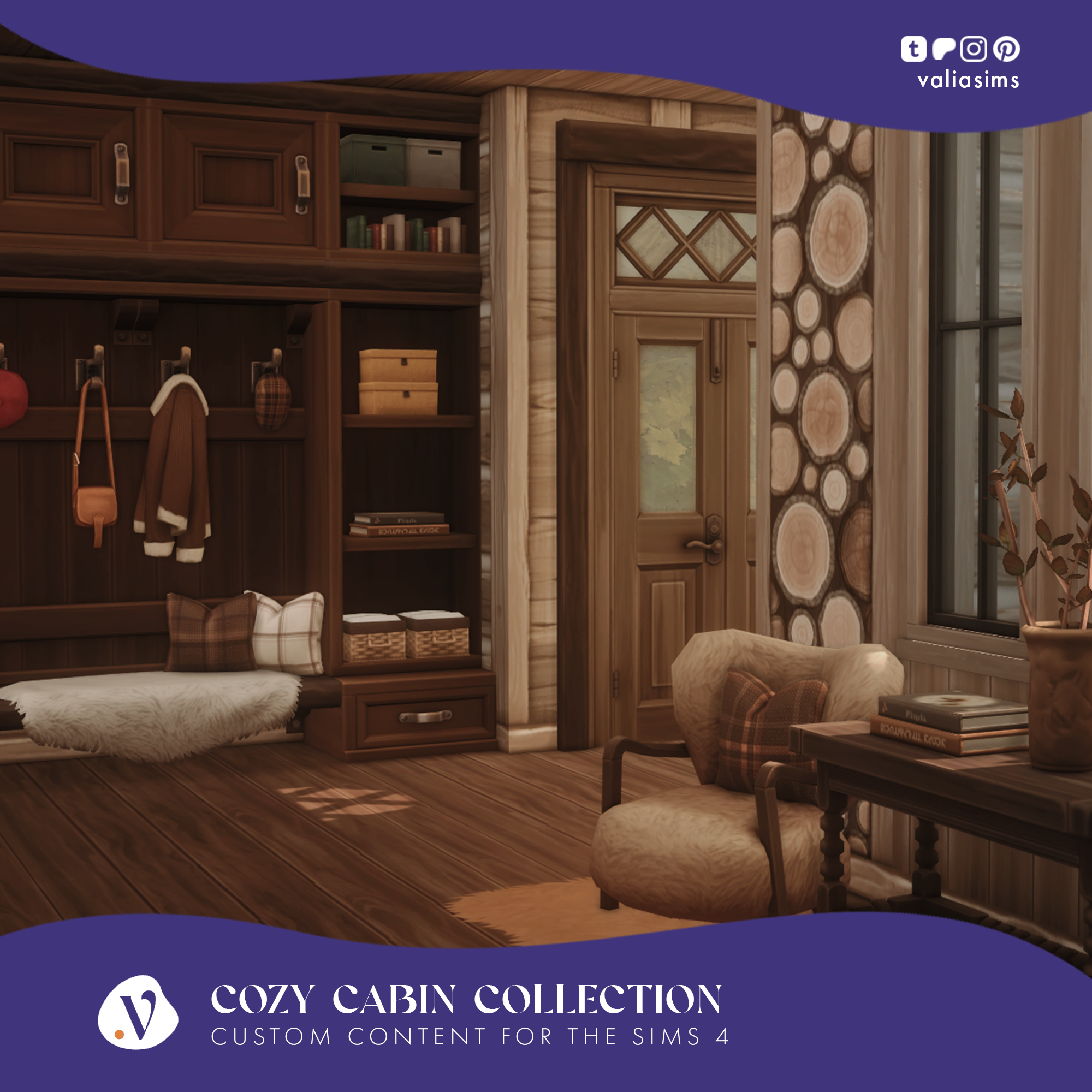 Cozy Cabin Collection - Entryway logo