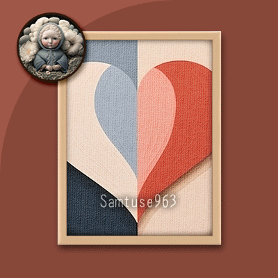 HQ Abstract Amour Mini Painting One #1 Extra G Samtuse963 logo