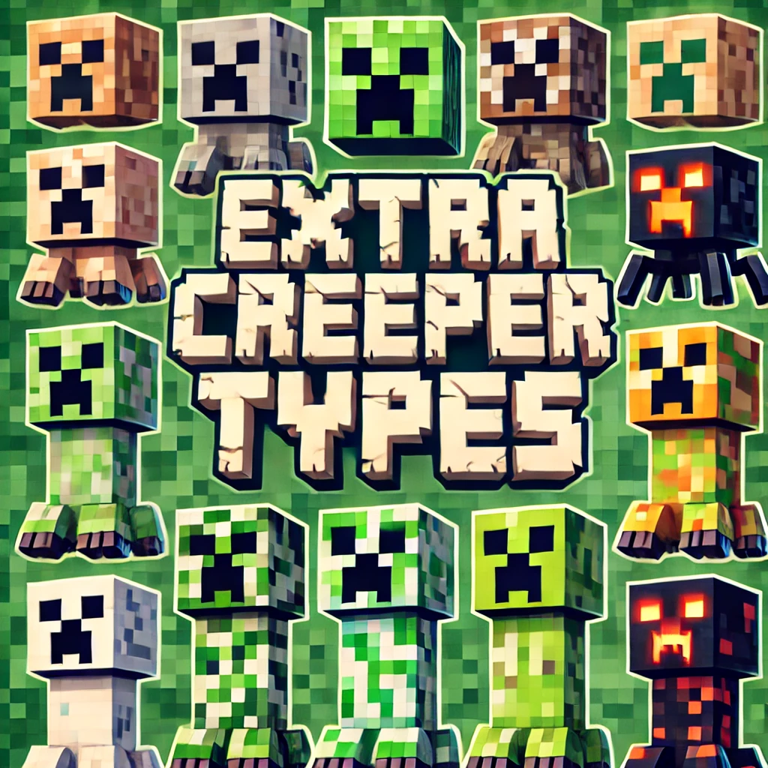 Extra Creeper Types logo
