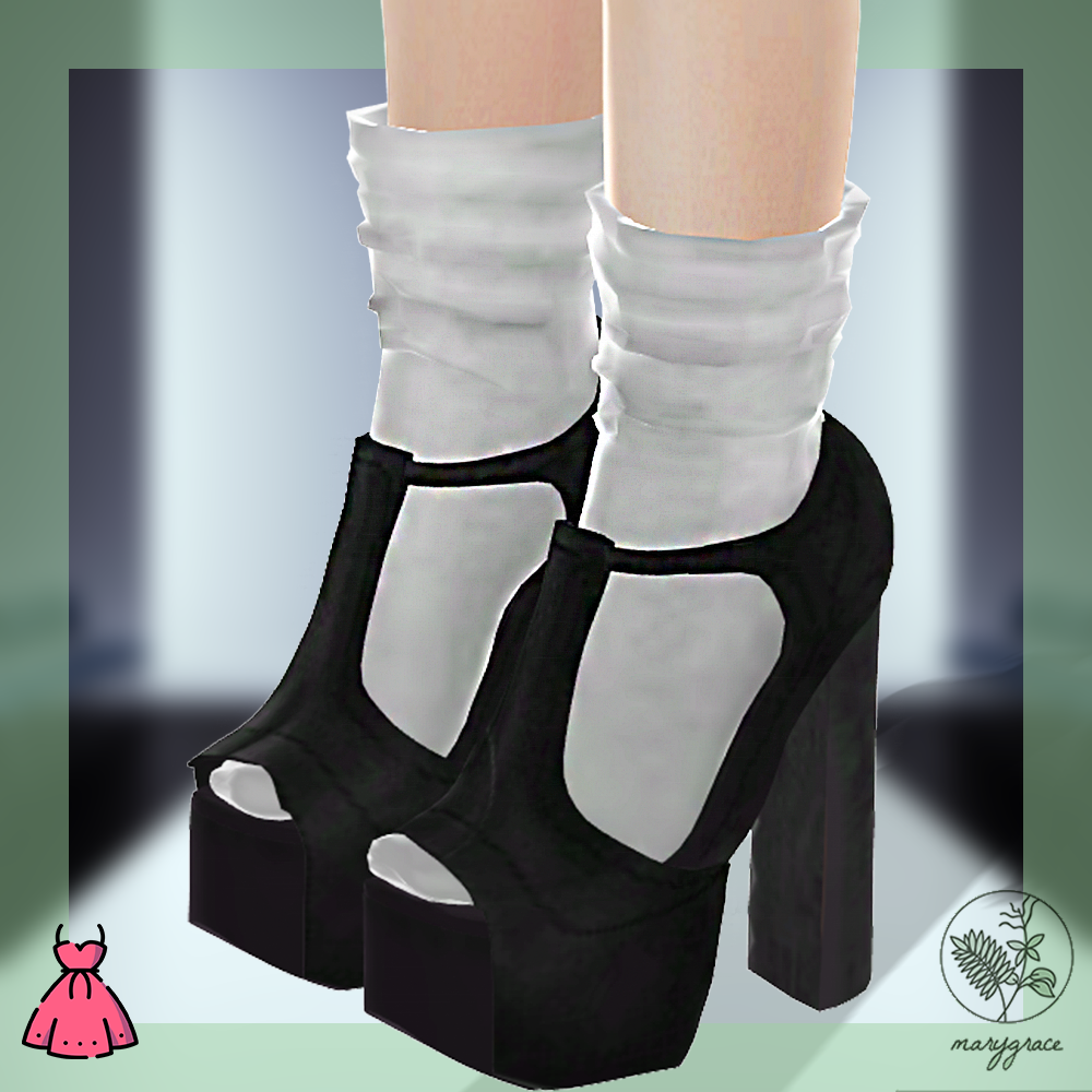BOOTSY COLLECTION - HEELS WITH SOCKS #35 logo