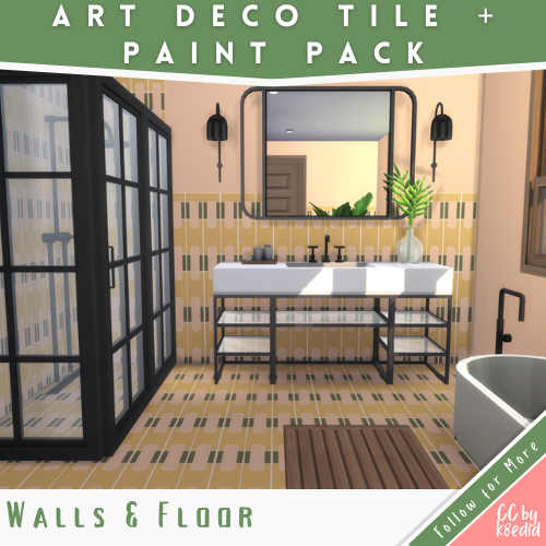 Art Deco Tile & Paint Pack logo