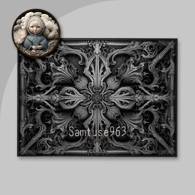 Gothic Rectangular Dance Rug #2 Samtuse963 logo