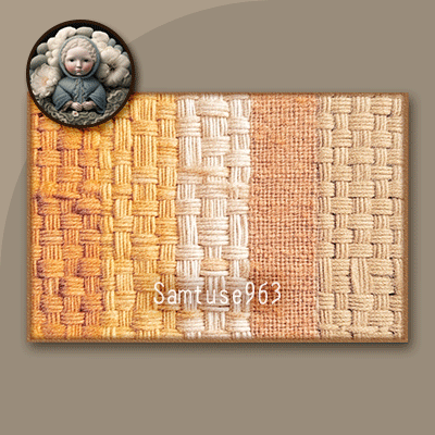 HQ Woven Rectangular Dance Rug #3 Samtuse963 logo
