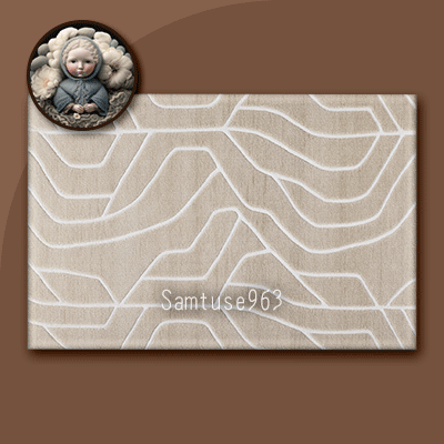 Minimalist Rectangular Dance Rug #8 Samtuse963 logo