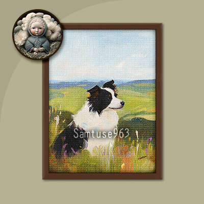 Dog Mini Painting One #1 Extra G Samtuse963 logo