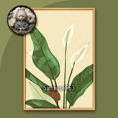 Minimalist Plant Painting #5 Sellable Extra A Samtuse963 logo