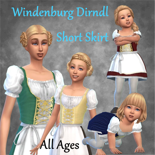 Windenburg Dirndl Dress - Short Skirt logo