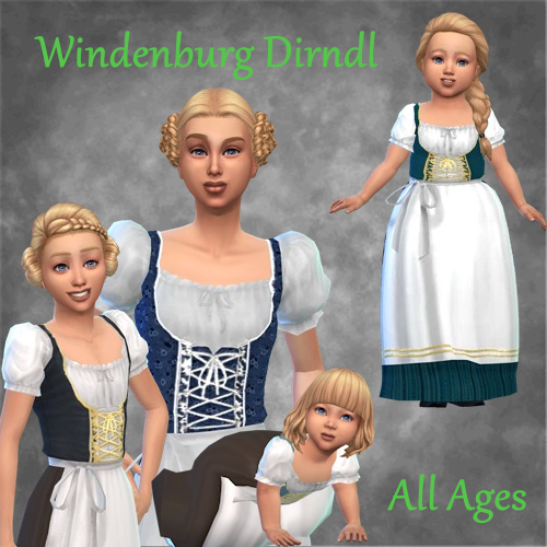 Windenburg Dirndl Dress - Long Skirt logo