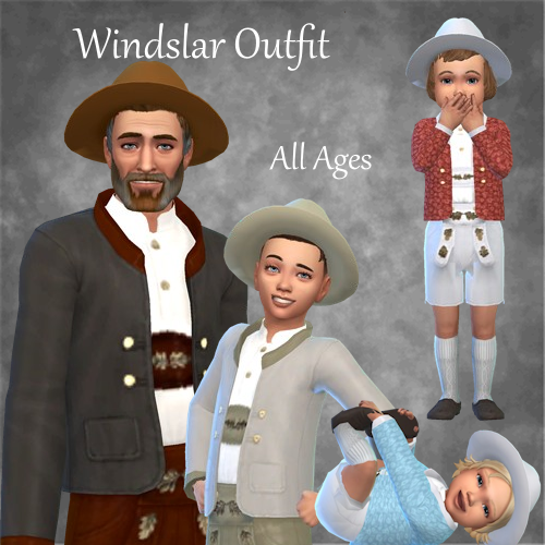Windslar Outfit  with Jacket logo