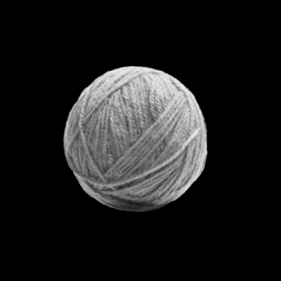 Wool To String Using Shears