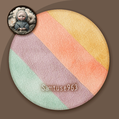 Geometric Round Dance Rug #2 Samtuse963 logo