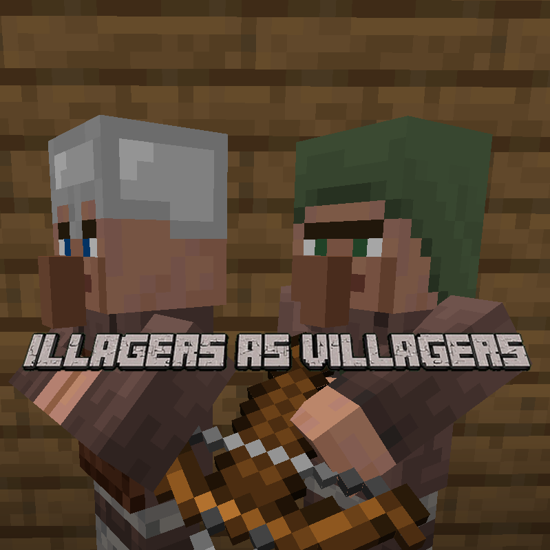 Illagers as Villagers (Reign of Nether)