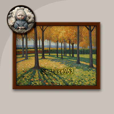 Autumn Landscape Mini Painting Two #1 Extra H Samtuse963 logo
