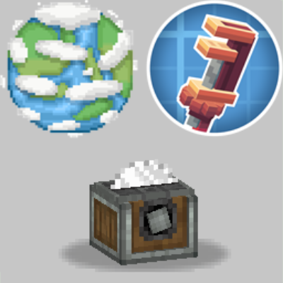 Oh The Biomes We've Gone + Create (wood recipes) logo
