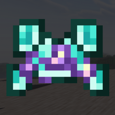 Amethyst Tools Mod x Spryzeen's Knight armor logo