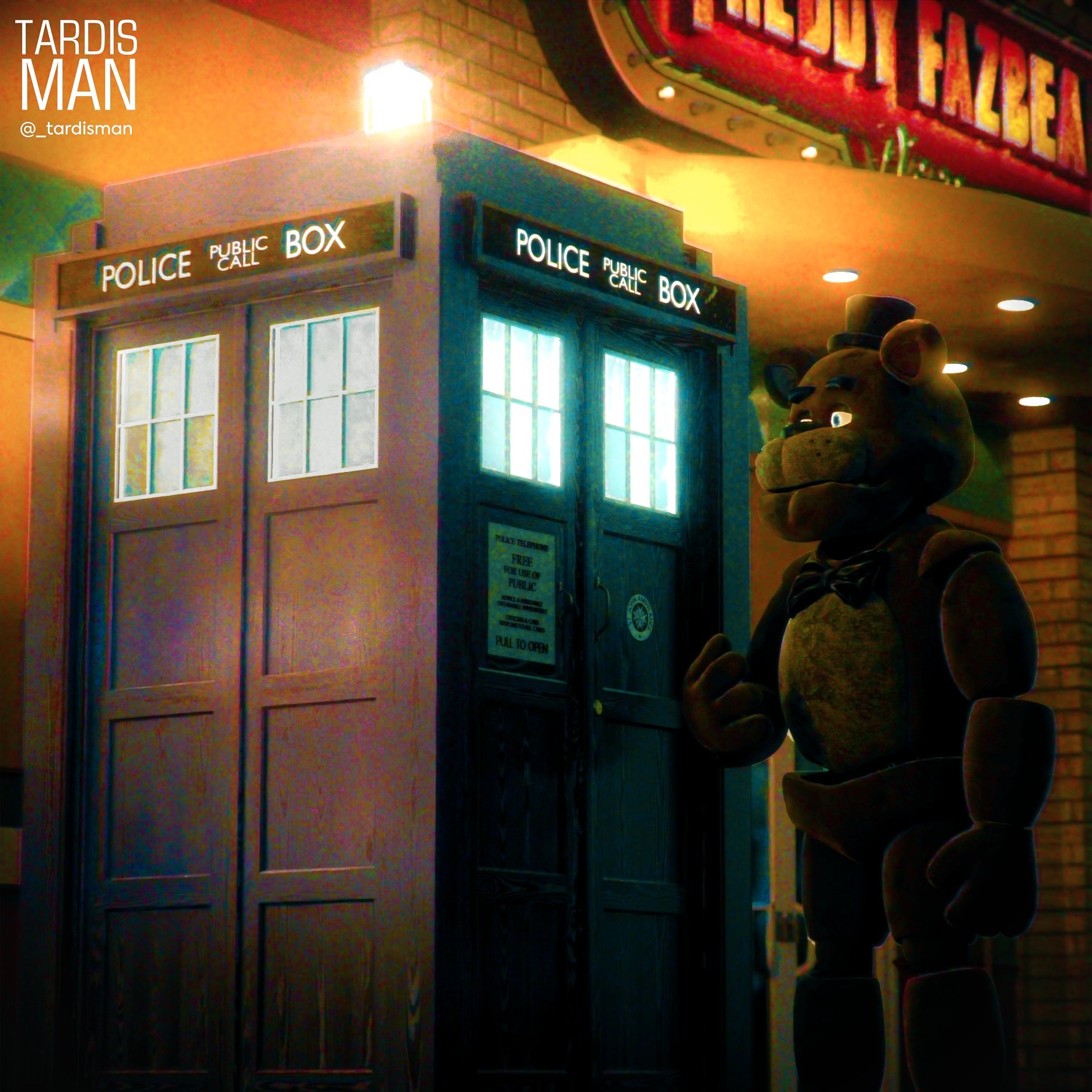 Fnaf In The Tardis