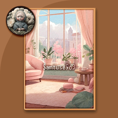 Cozy Indoor Painting #2 Sellable Extra A Samtuse963 logo