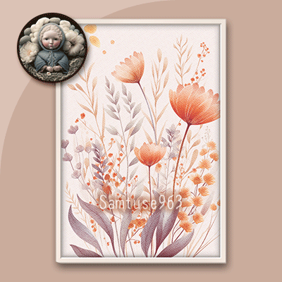 Flower Color Sketch Painting #1 Sellable Extra A Samtuse963 logo
