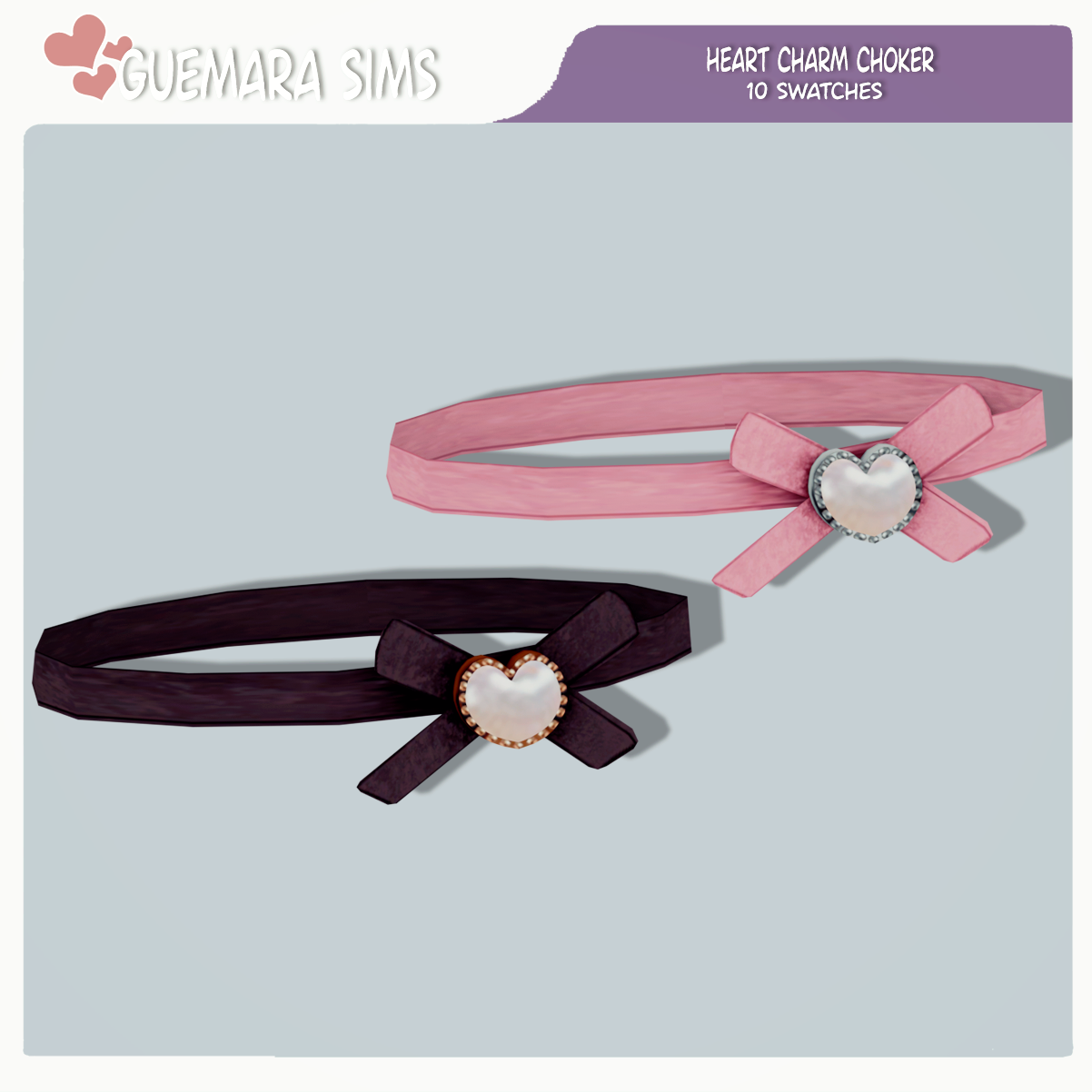 Heart Charm Choker logo