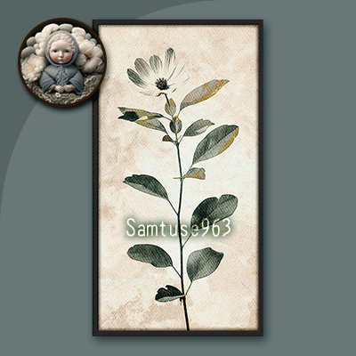 HQ Minimalist Branches Long Painting #1 Sellable Extra D Samtuse963 logo
