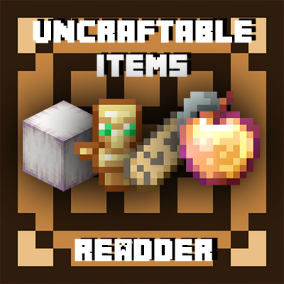 Uncraftable Items ReAdder