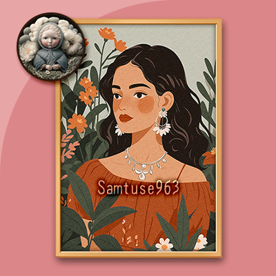 Garden Stroll Painting #1 Sellable Extra A Samtuse963 logo