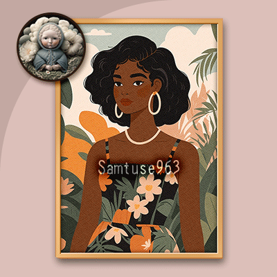 Garden Stroll Painting #3 Sellable Extra A Samtuse963 logo