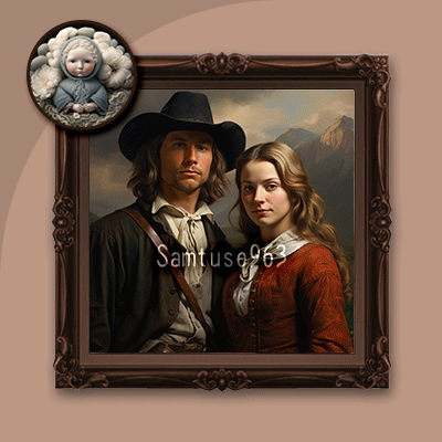 Classic Couple Portraits #11 Samtuse963 logo