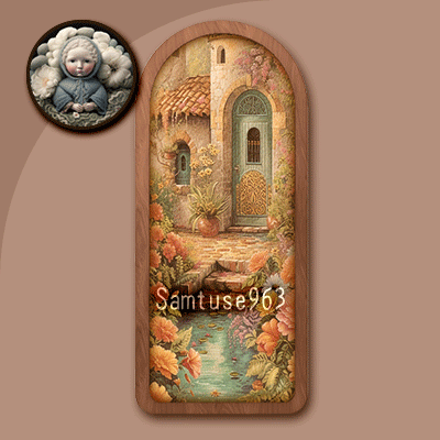 HQ Arch Garden Painting #3 Sellable Samtuse963 logo