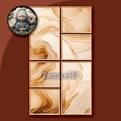 HQ Marble Collage Painting #1 Sellable Samtuse963 logo