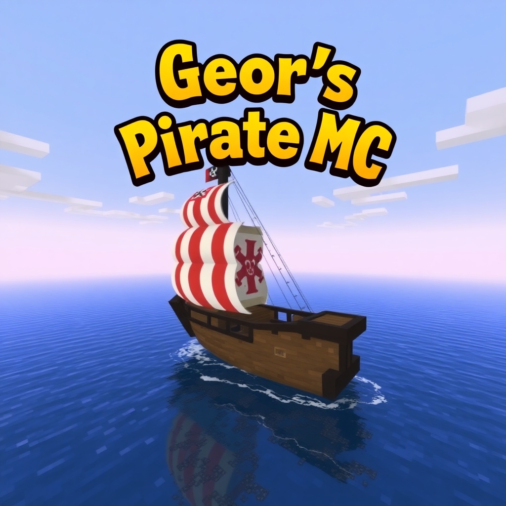 Geor's Pirate Minecraft project artwork