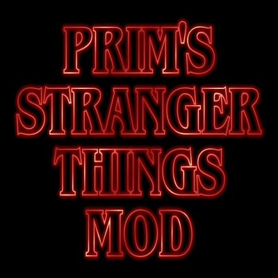 Prim's Stranger Things logo