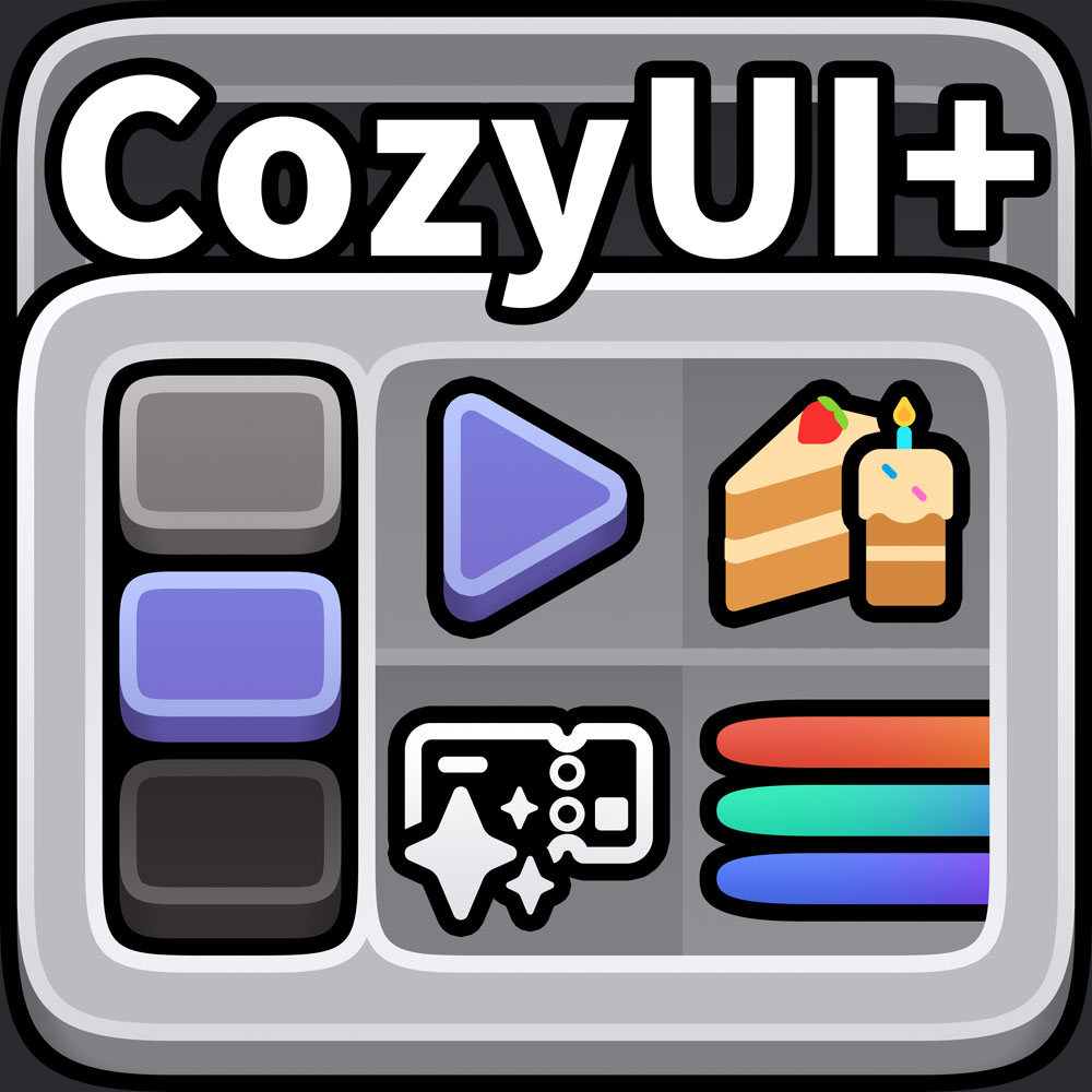 CozyUI+ logo