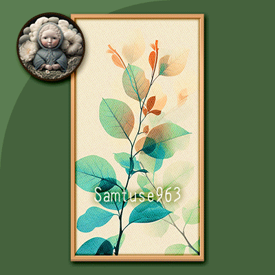 HQ Minimalist Plant Long Painting #5 Sellable Extra D Samtuse963 logo