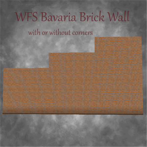 WFS Bavaria Bricks Walls Set logo