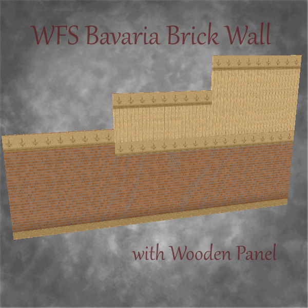 WFS Bavaria Brick Wall with Wooden Panel logo