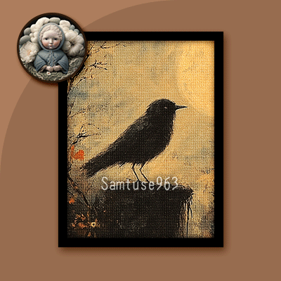 HQ Halloween Mini Painting One #1 Extra G Samtuse963 logo