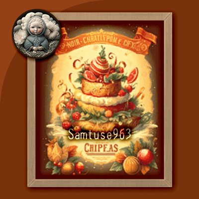 Christmas Fare Poster Frame #1 Samtuse963 logo