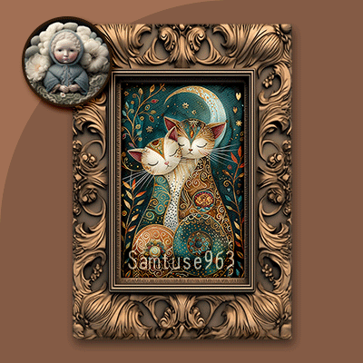 HQ Amour Cat Painting #1 Sellable Samtuse963 logo