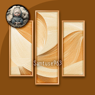 HQ Minimalist Abstract Triptych #2 Sellable Extra B Samtuse963 logo